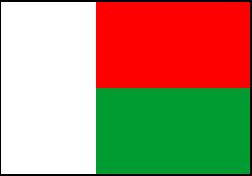 Флаг Мадагаскар 